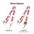 Dye Sublimated Lanyards - Sizes 1/2"-1" | https://www.bestnamebadges.com