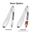 Imprinted Polyester Lanyards | https://www.bestnamebadges.com