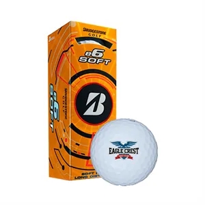 Bridgestone E 6 Soft Golf Balls - 3 Pack