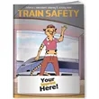 Coloring Book - Train Safety | https://www.bestnamebadges.com