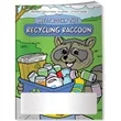 Coloring Book - Rocky the Recycling Raccoon | https://www.bestnamebadges.com