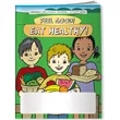 Coloring Book - Feel Good! Eat Healthy! | https://www.bestnamebadges.com
