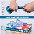 Custom Full Color Cooling Towel 32" x 12" | https://www.bestnamebadges.com