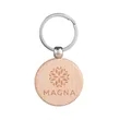 Oak Round Keytag | https://www.bestnamebadges.com