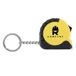 6' Tape Measure Keytag | https://www.bestnamebadges.com