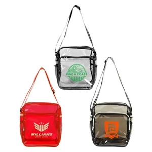 Diamond Clear TPU Messenger Bag