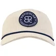 5-Panel Rope Halfmoon Buckram Corduroy Fabric Snapback Caps | https://www.bestnamebadges.com