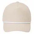 5-Panel Rope Halfmoon Buckram Corduroy Fabric Snapback Caps | https://www.bestnamebadges.com