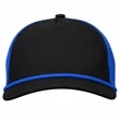 Taslon & Mesh Fabric 5-Panel Rope Halfmoon Structured Cap | https://www.bestnamebadges.com