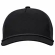 Taslon & Mesh Fabric 5-Panel Rope Halfmoon Structured Cap | https://www.bestnamebadges.com