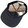 Taslon & Mesh Fabric 5-Panel Rope Halfmoon Structured Cap | https://www.bestnamebadges.com