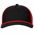 Taslon & Mesh Fabric 5-Panel Rope Halfmoon Structured Cap | https://www.bestnamebadges.com