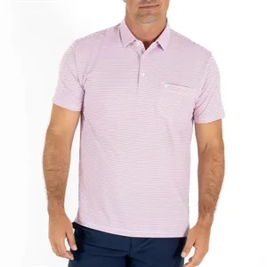 AndersonOrd Men's Mitch Martin Striped Polo