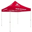 10' Standard Tent Kit (Full-Color Imprint, 4 Locations) | https://www.bestnamebadges.com