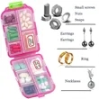 10-Compartment Pill Box with 147 Medication Label Stickers | https://www.bestnamebadges.com