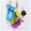 Mini Handheld Spray Fan with Soft Blades and Custom Logo | https://www.bestnamebadges.com
