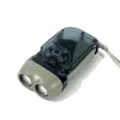Hand Crank LED Flashlight with Dynamo Power and Custom Logo | https://www.bestnamebadges.com