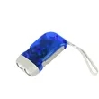 Hand Crank LED Flashlight with Dynamo Power and Custom Logo | https://www.bestnamebadges.com