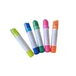 5 Piece Highlighter Marker Set in Clear Case | https://www.bestnamebadges.com