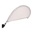 Mini Teardrop Sail Sign Flag w/Magnet Base Kit Single-Sided | https://www.bestnamebadges.com