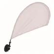 Mini Teardrop Sail Sign Flag Suction Cup Kit Single-Sided | https://www.bestnamebadges.com