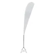 Ascent Teardrop Sail Sign Flag Kit Single-Sided | https://www.bestnamebadges.com