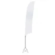 Ascent Razor Sail Sign Flag Kit Single-Sided | https://www.bestnamebadges.com