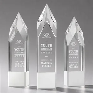 Coventry Award - White | https://www.bestnamebadges.com