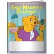 Coloring Book - Good Manners Playbook | https://www.bestnamebadges.com