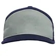 7 Panel Flat Bill Baseball Cap | https://www.bestnamebadges.com