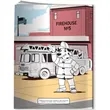 Coloring Book - Flash Teaches Fire Safety (Remastered) | https://www.bestnamebadges.com