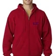 Hanes ComfortBlend Eco Smart Full-Zip Hoodies | https://www.bestnamebadges.com