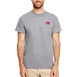 Gildan Dry Blend Moisture Wicking Pocket T-shirts | https://www.bestnamebadges.com