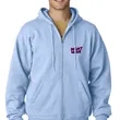 Hanes ComfortBlend Eco Smart Full-Zip Hoodies | https://www.bestnamebadges.com