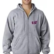 Hanes ComfortBlend Eco Smart Full-Zip Hoodies | https://www.bestnamebadges.com