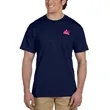 Gildan Dry Blend Moisture Wicking Pocket T-shirts | https://www.bestnamebadges.com