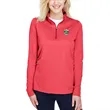 Team 365 Ladies' Zone Performance Quarter-Zip | https://www.bestnamebadges.com