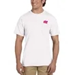 Gildan Dry Blend Moisture Wicking Pocket T-shirts | https://www.bestnamebadges.com