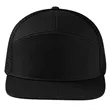 Premium 7-Panel Mesh Back Cap Flat Bill Trucker Hat Snapback | https://www.bestnamebadges.com