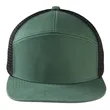 Premium 7-Panel Mesh Back Cap Flat Bill Trucker Hat Snapback | https://www.bestnamebadges.com