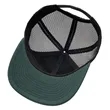 Premium 7-Panel Mesh Back Cap Flat Bill Trucker Hat Snapback | https://www.bestnamebadges.com