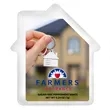 House Shaped Credit Card Mints | https://www.bestnamebadges.com