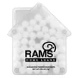 House Shaped Credit Card Mints | https://www.bestnamebadges.com