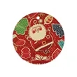Two Side Printed Ceramic Christmas Tree Hanging Accessories | https://www.bestnamebadges.com