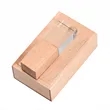 Wooden Luminous Crystal USB | https://www.bestnamebadges.com