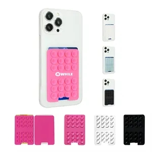 Silicone Suction Cup Phone Wallet