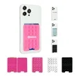 Silicone Suction Cup Phone Wallet | https://www.bestnamebadges.com