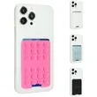 Silicone Suction Cup Phone Wallet | https://www.bestnamebadges.com