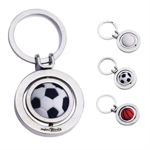 Basketball bottle opener keychain
