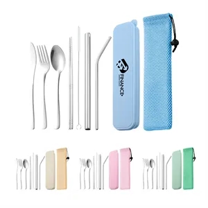 Stainless Steel Utensils Case Set